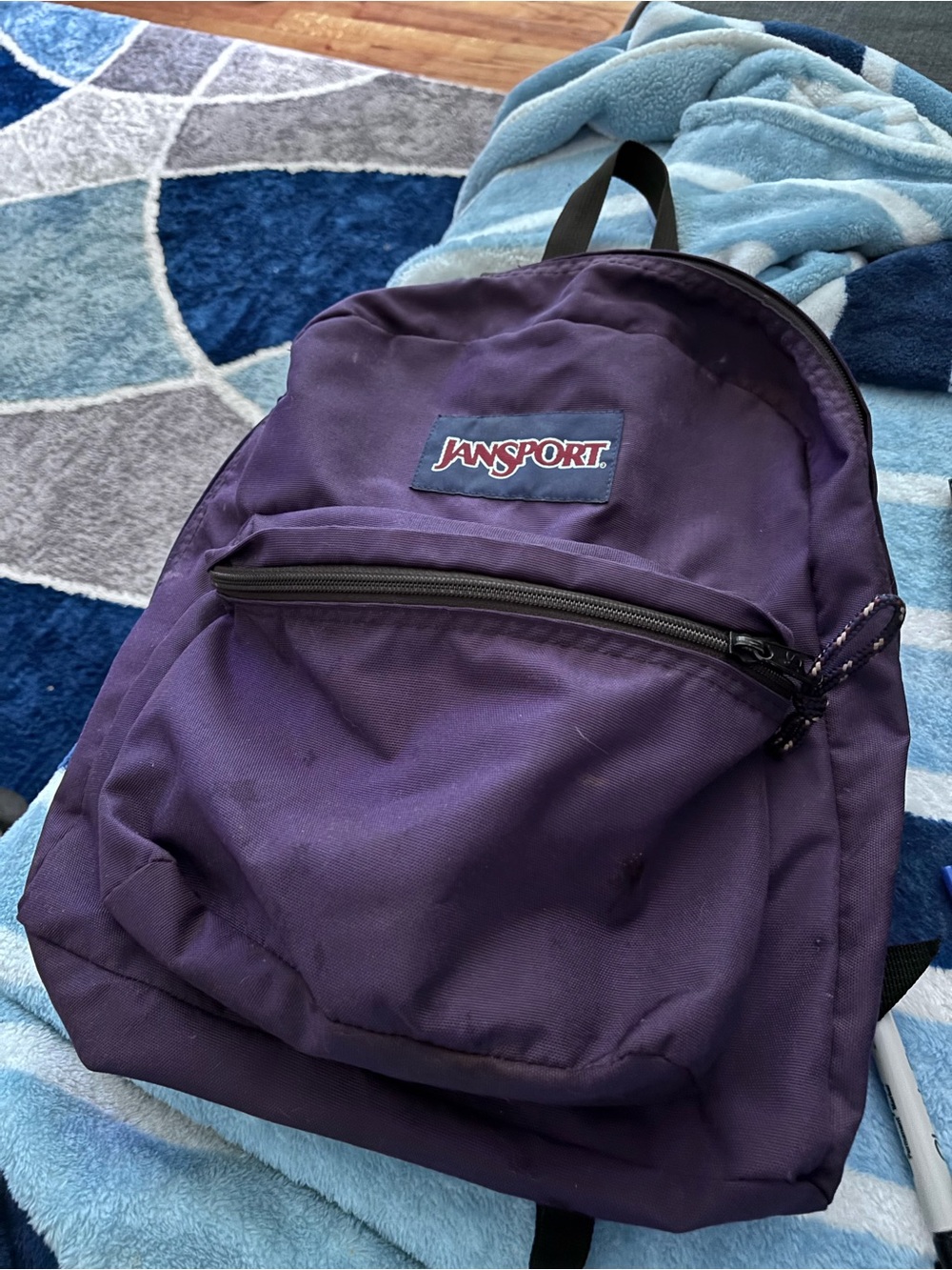 Purple Jansport Backpack